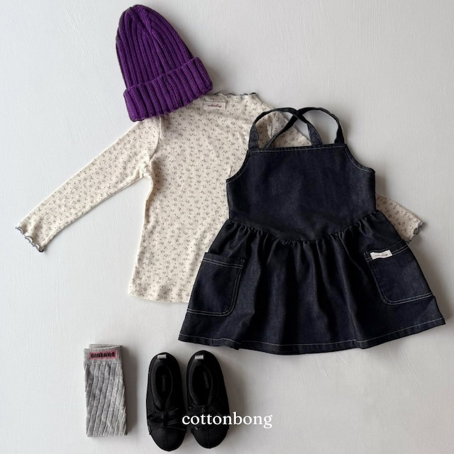 《予約》送料無料【cottonbong】Garden T-shirt