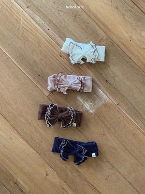 【予約】bebeholic Caramel hairband