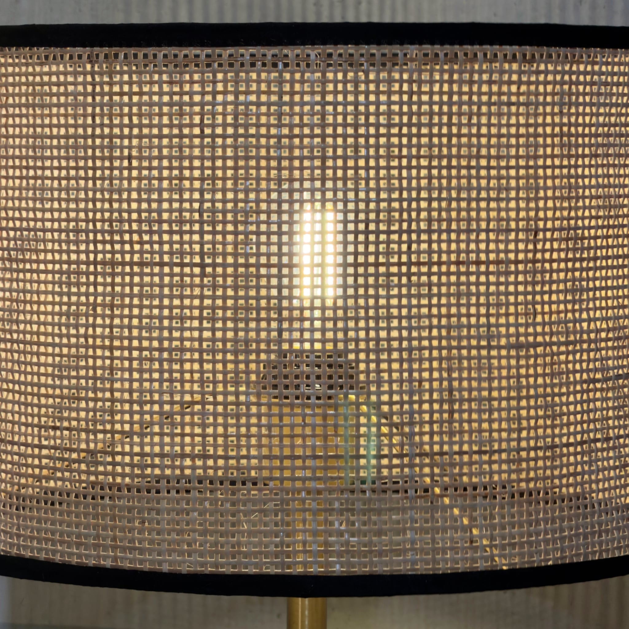 Contemporary / Rattan Floor Lamp / ラタン フロアランプ 間接照明