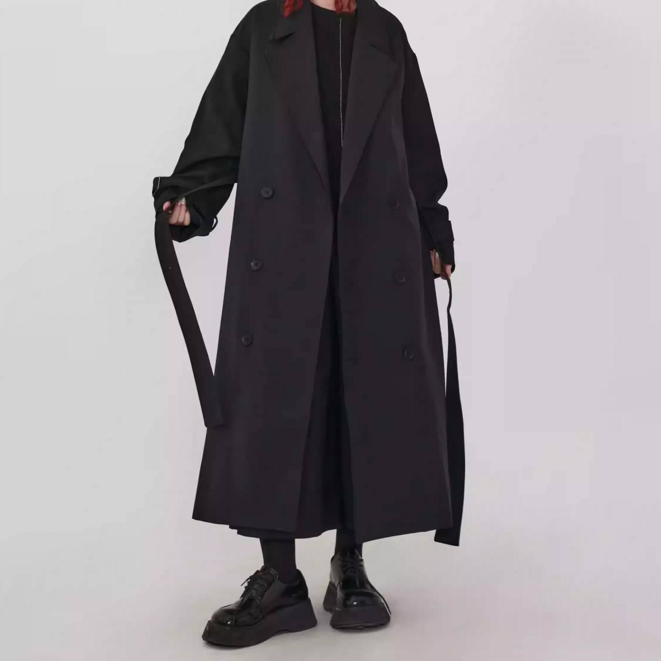70～80's trench coat 