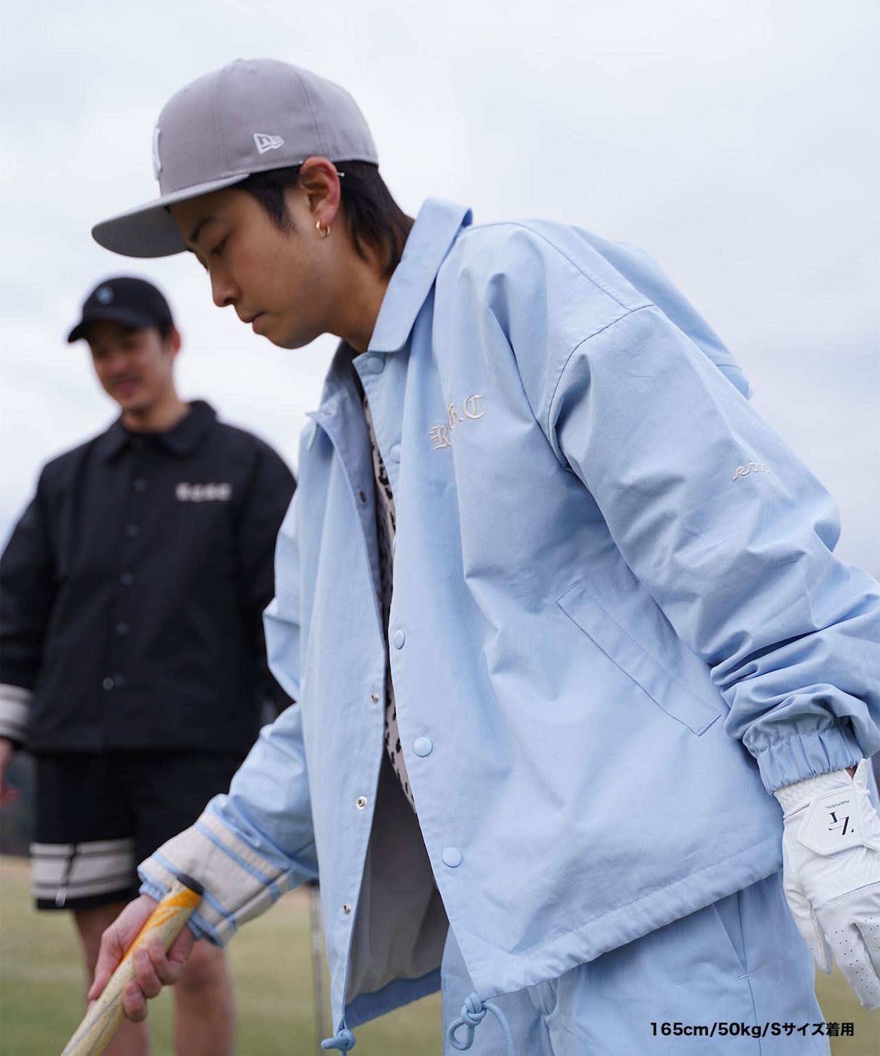 【RCGC】LOGO EMBROIDERY COACH JACKET［RGJ002］