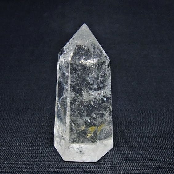 水晶 六角柱 ポイント 置物 一点物 142-10956