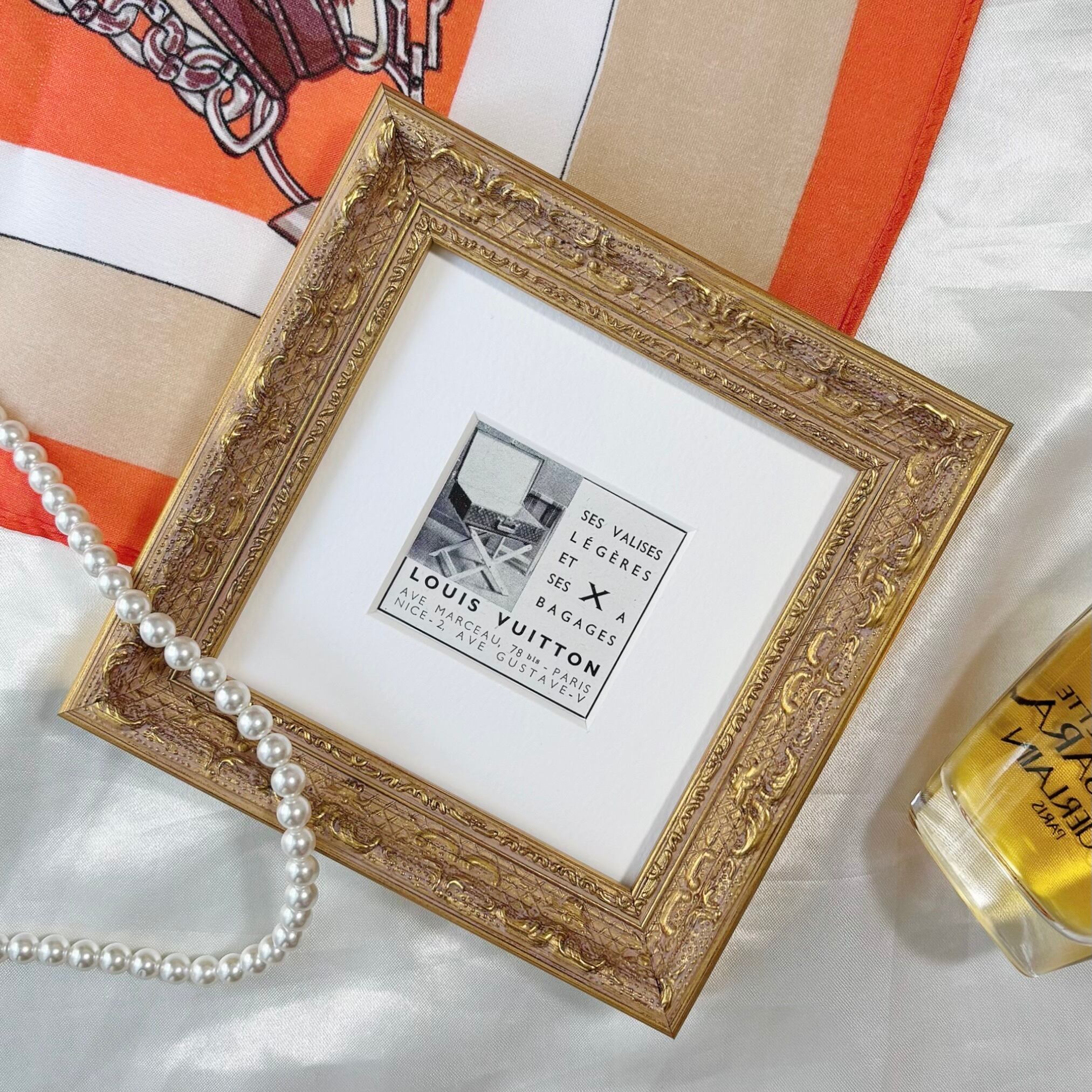 1958 広告＞Louis Vuitton ルイヴィトン ポスター ヴィンテージ ミニ