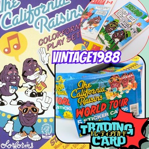 ☆送料無料！☆VINTAGE1988【 The California Raisins