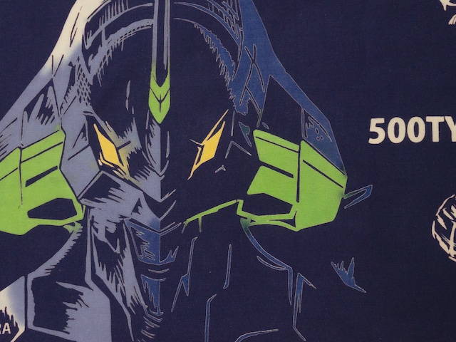 手ぬぐい　Rumi Rock  500 TYPE EVA PROJECT 本染め注染手拭い　[D83]