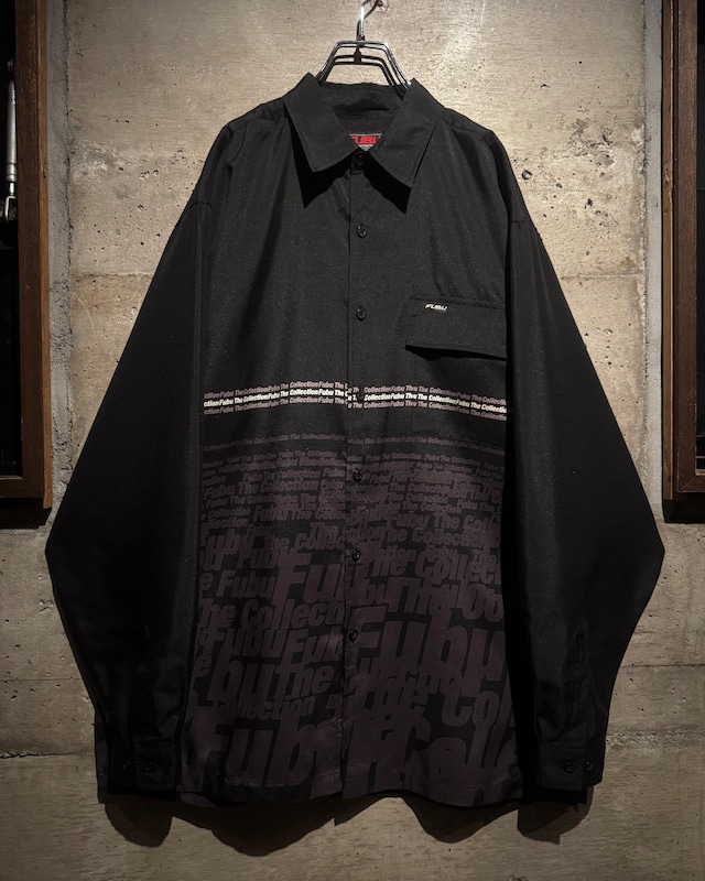 【Caka】“FUBU” Logo Design Vintage Loose L/S Shirt