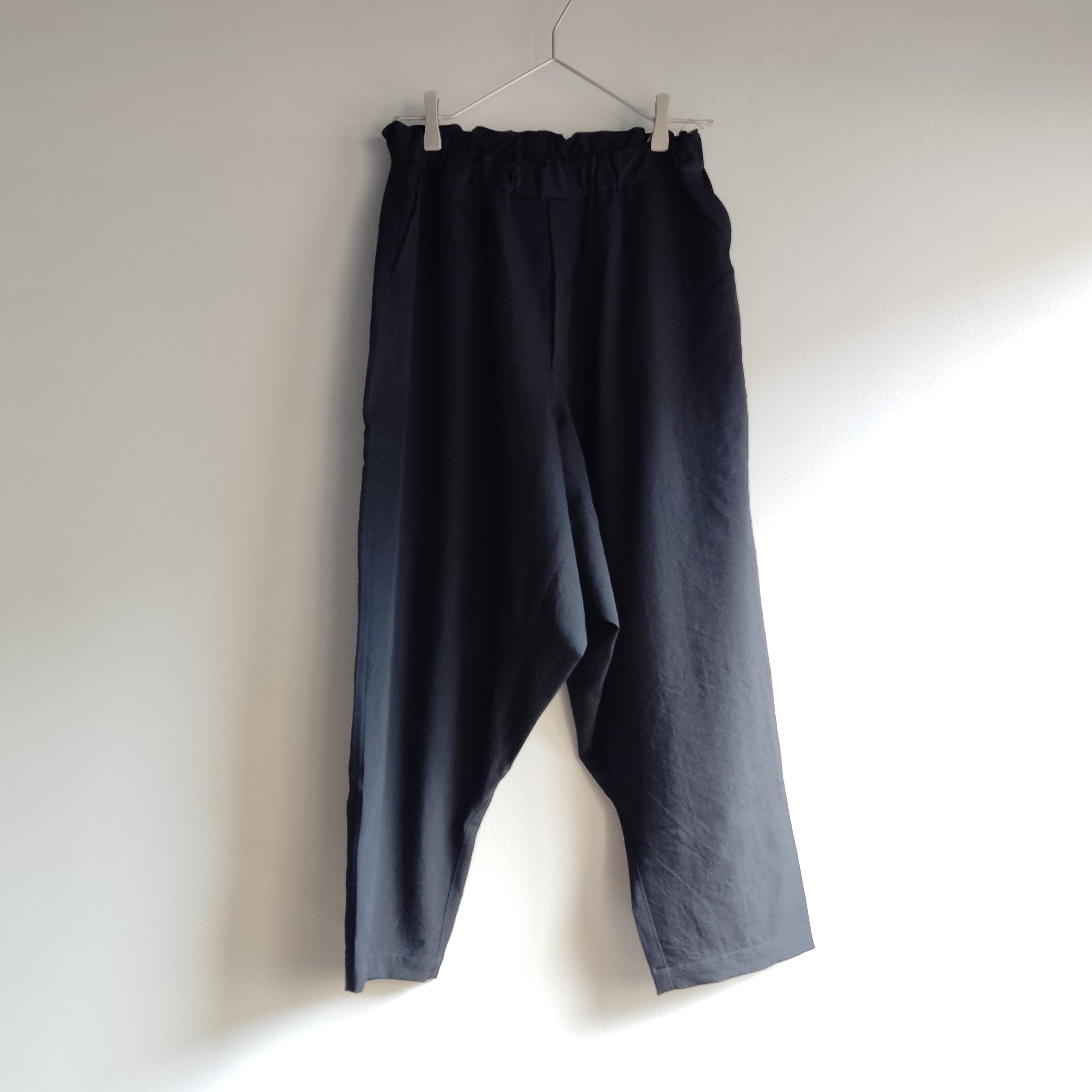 MITTAN PT-88 エアータンブルウールパンツ 黒 | Routes*Roots