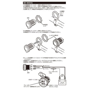iMMER KS-258A USB充電ソケット