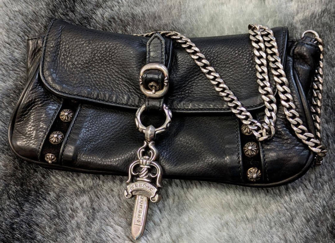 CHROME HEARTS クロムハーツ ラージダガー ミニバッグ ショルダーバッグ