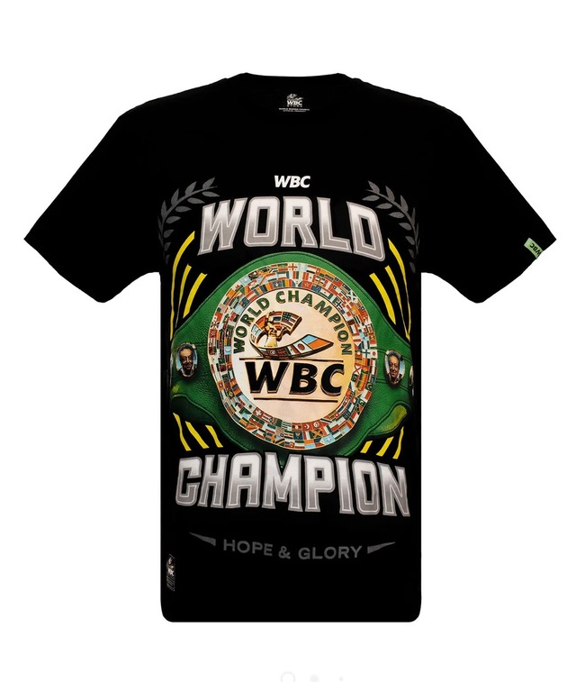 5月末再入荷予定 WBCチャンピオンベルトTシャツ