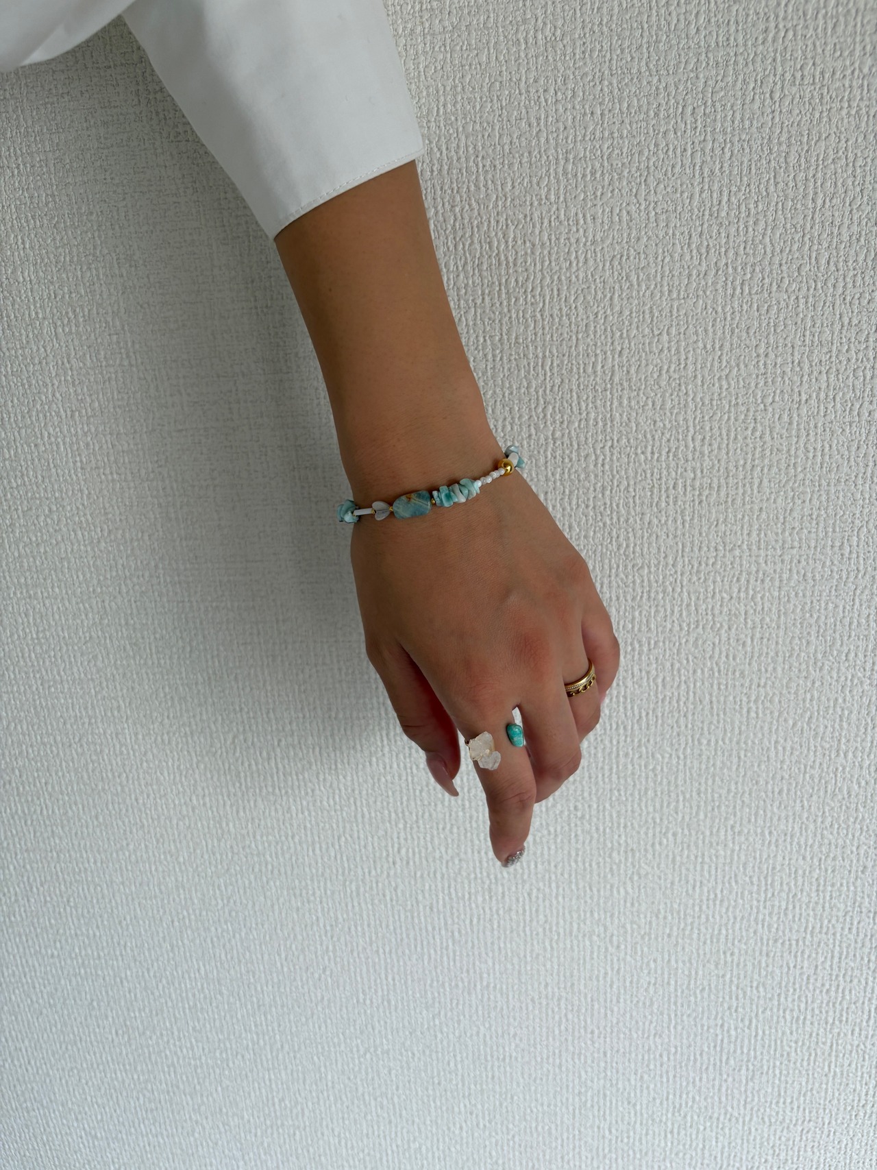 magnet bracelet |    Seashore［GB040-BL］