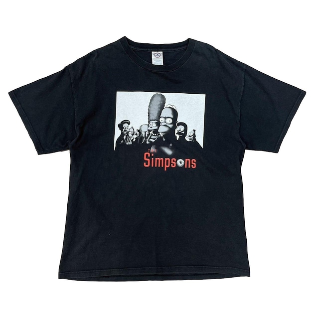 SIMPSONS BLACK FAMILY&FRIENDS TEE DELTA PRO WEIGHT LARGE