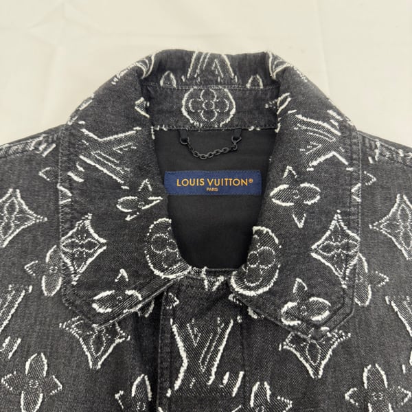 LOUIS VUITTON/ルイヴィトン【23AW】モノグラム デニム 半袖シャツ