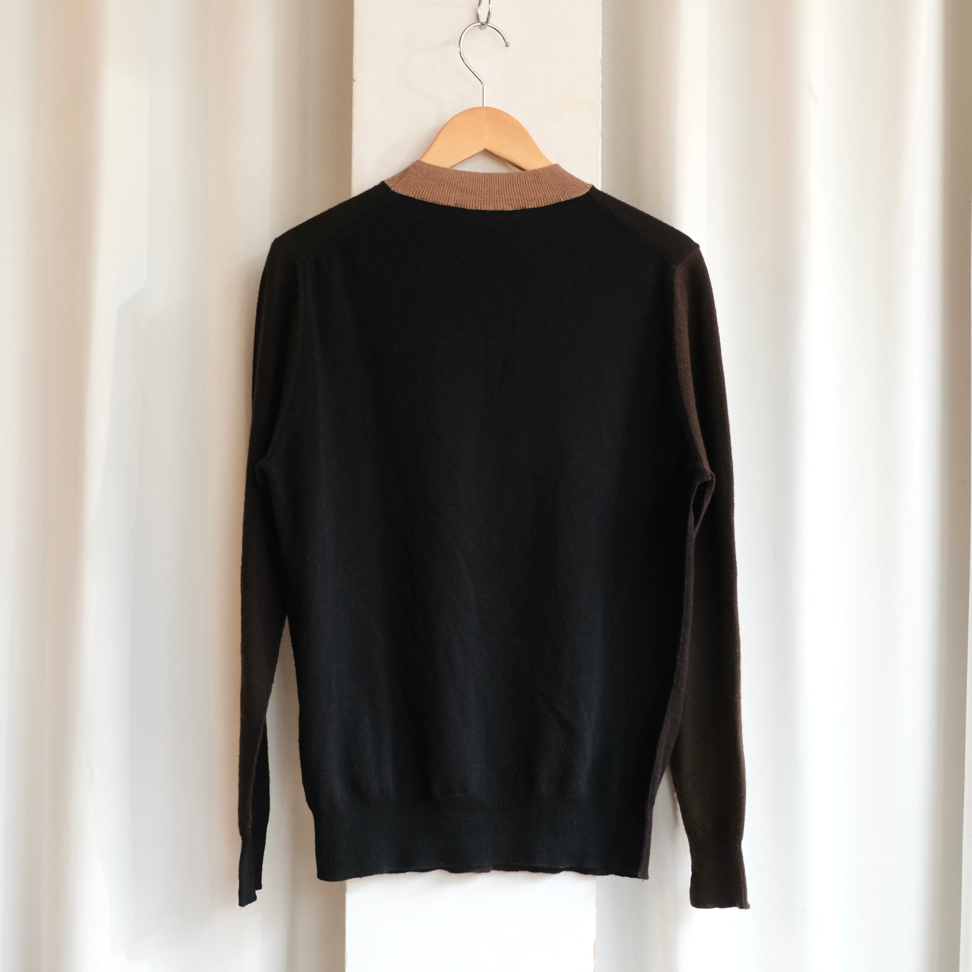 MARNI 19AW MULTI COLLAR BROWN KNIT | safarionline