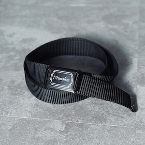 ロゴ ガチャベルト / ブラック【N'enuphar】