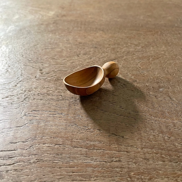 木製茶さじ (メンガ) 3.5cm x 9cm