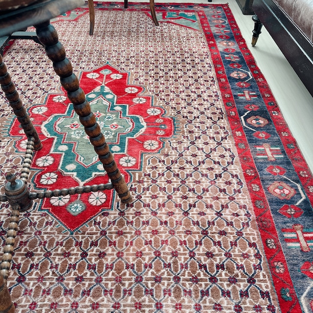 トルコ ヴィンテージラグ TR004 | ウシャク | 158cm × 292cm