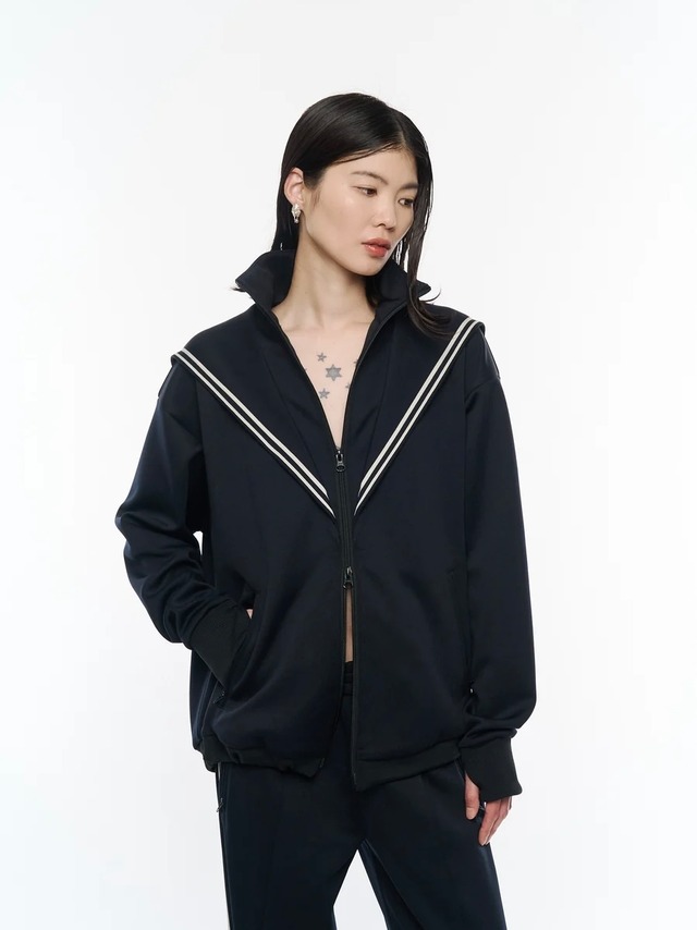 【26AW | WOMEN】POOLDE プールデ / トップス / Naval Track Jacket　PLD-26AW-BL02