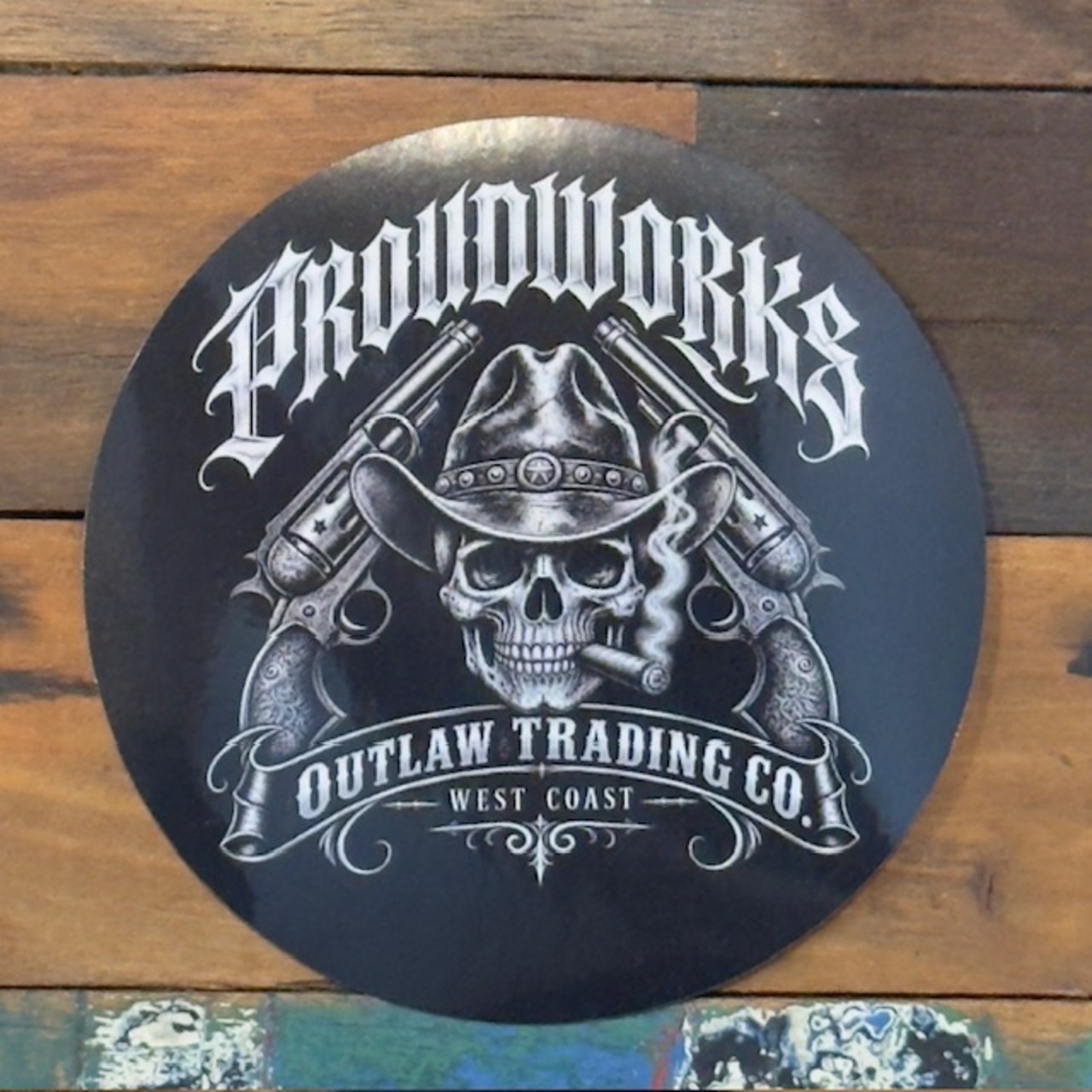 【ＰＲＯＵＤＷＯＲＫＳ】オリジナルステッカー スカル