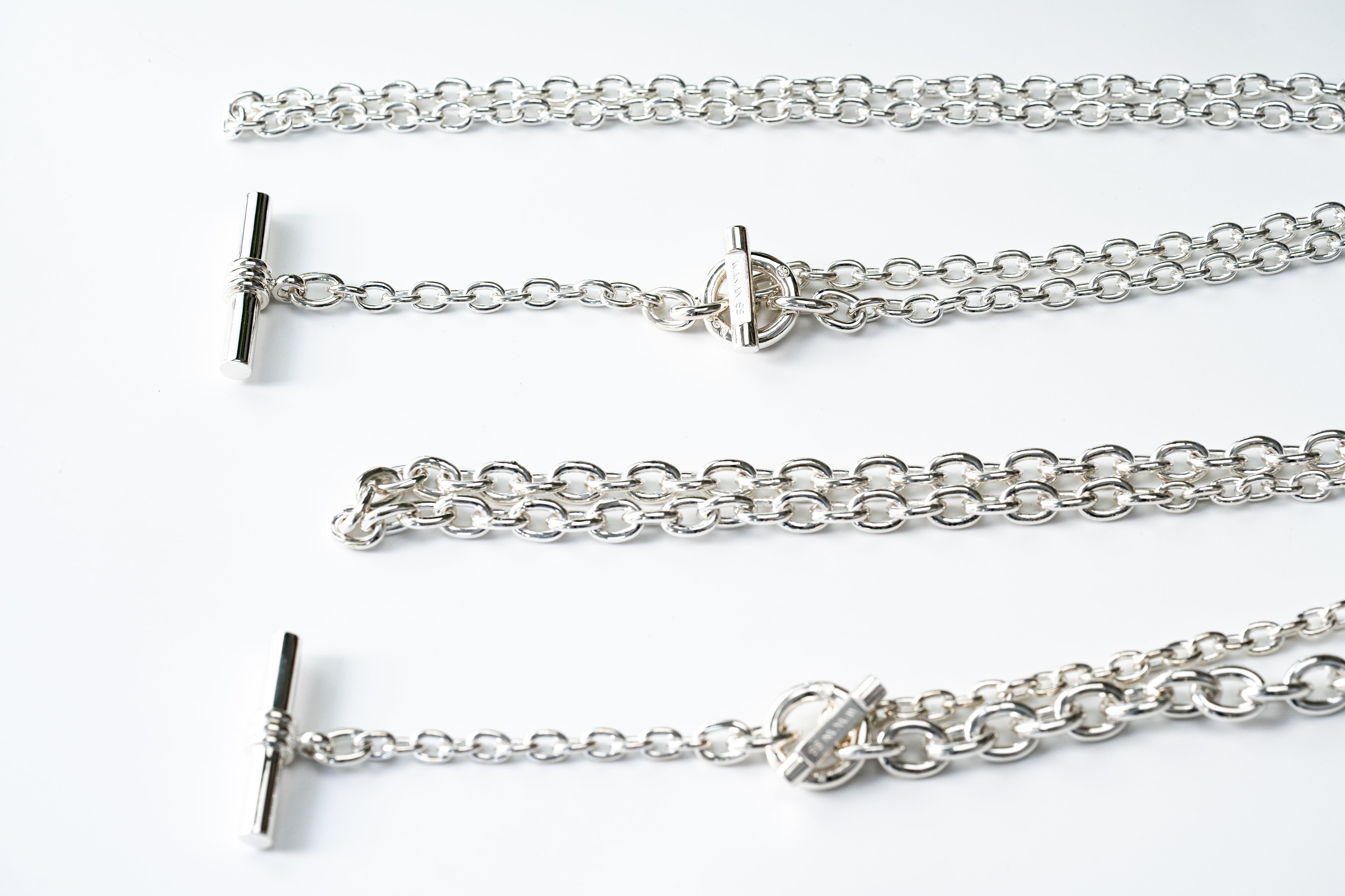 C-030 Hang down necklace gradually | WAKAN SILVER SMITH online store