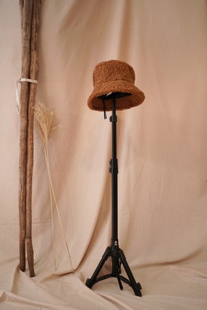 ℃℃℃ fur bucket hat  brown