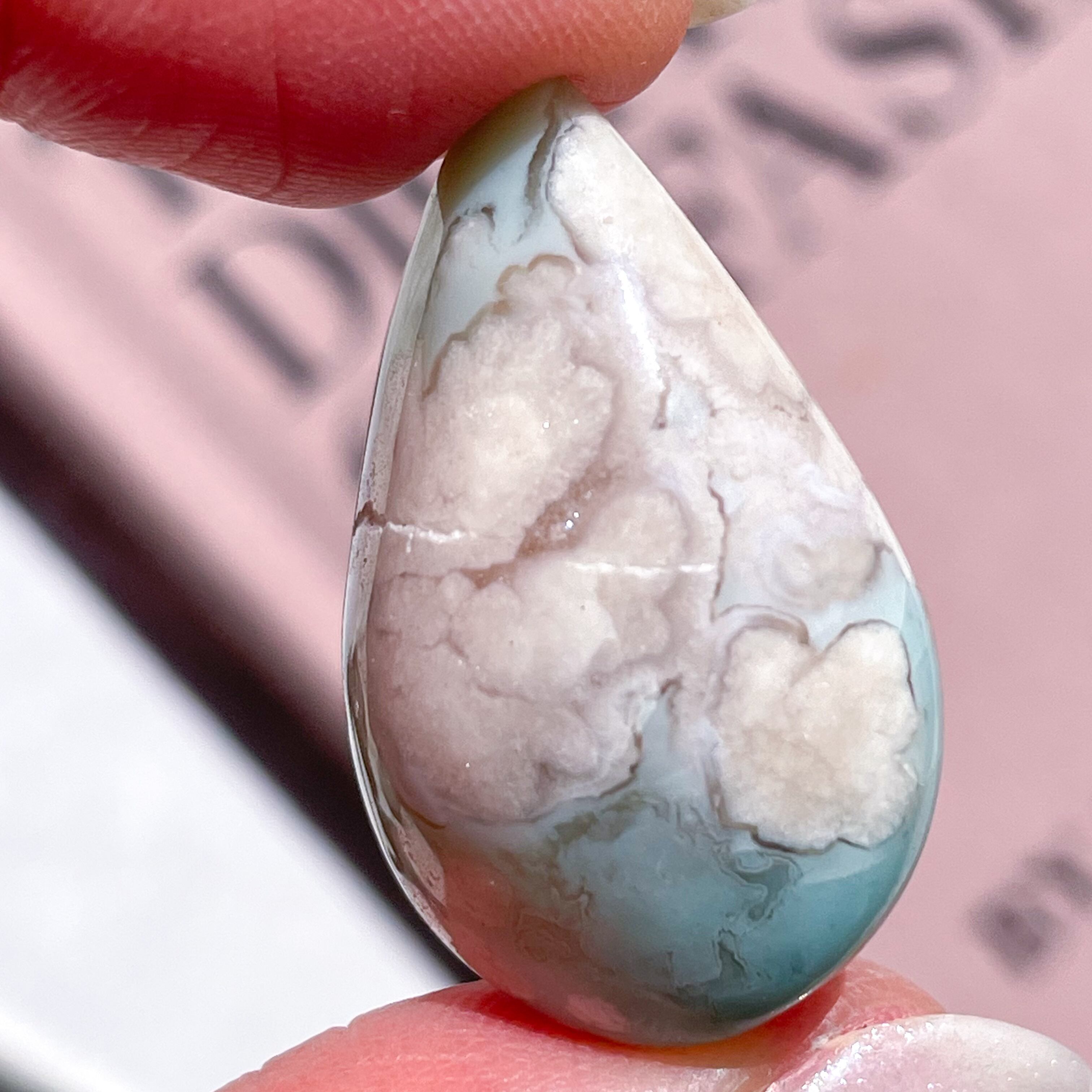 フラワーアゲート フレイム ② Flower Agate Wholesale | Cherry Blossom Agate Bulk Buy