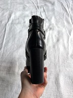 "CAMBELL" Patent Leather Boots