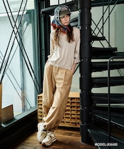 Dogs AND LOVERS Logo CAP (KHAKI) CQ-49504