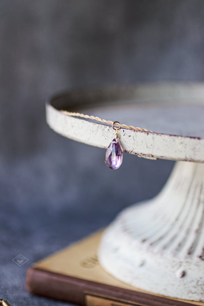 1月2月限定!【おとぎ話の主人公のネックレス】ピンクアメジスト