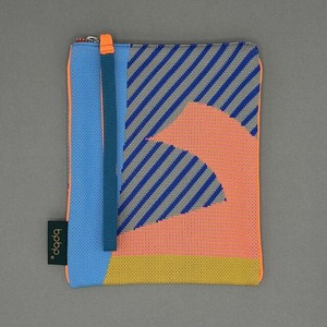 bpbp / MASARU SUZUKI piping hand strap knit bag【paper leaf】