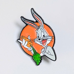 送料無料! ★ピンズ PINS★ピンバッジ 【 Looney Tunes( ルーニーテューンズ ) )】バッグスバニー 〚アメリカン雑貨 アメトイ〛