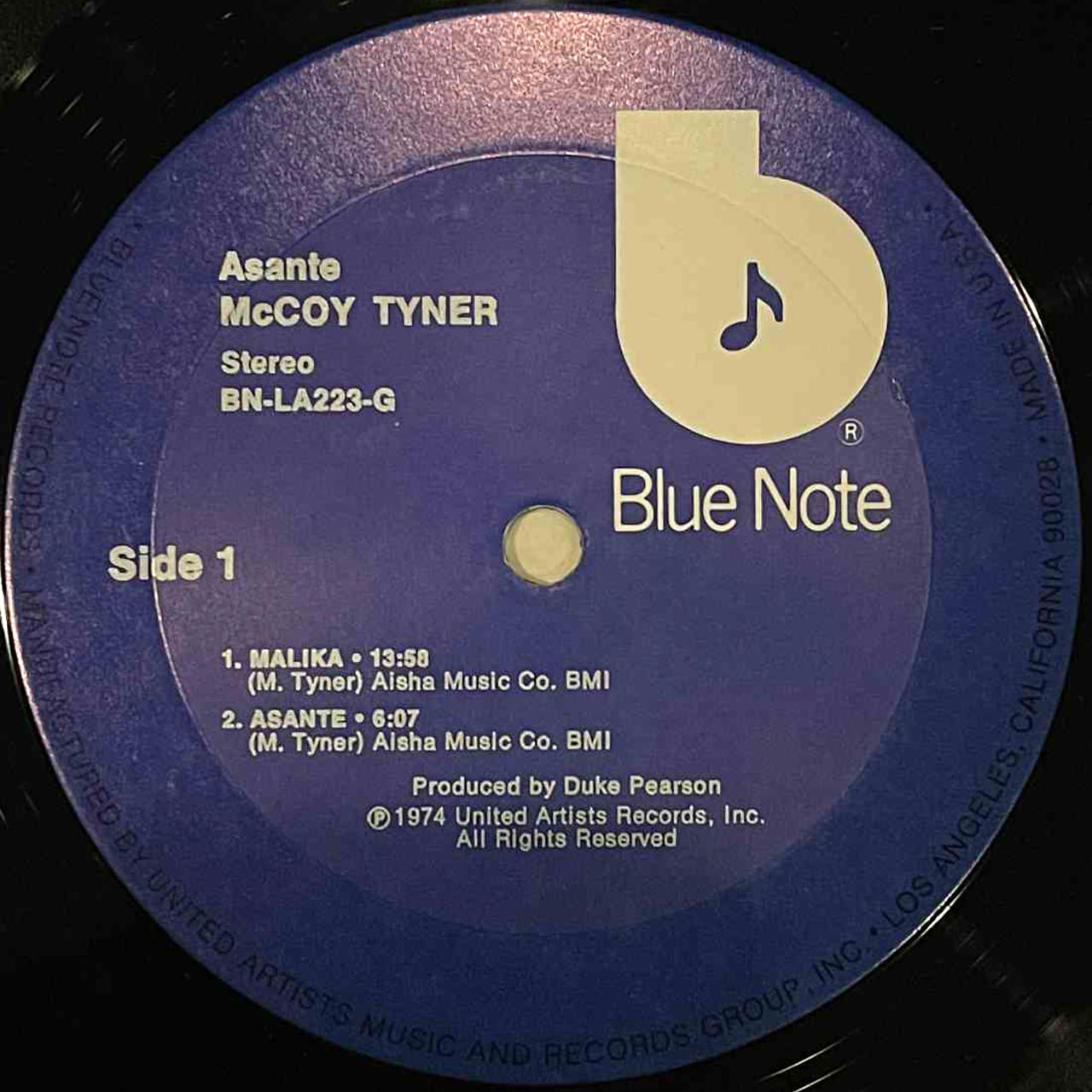 McCoy Tyner – Asante (LP) | Underground Gallery Record Store