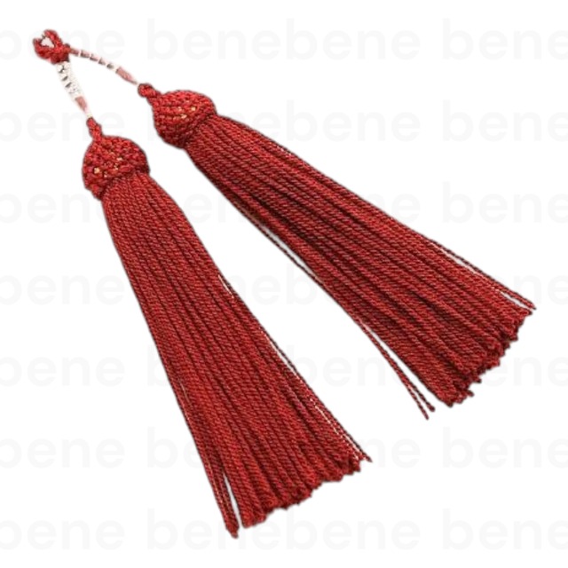 念珠房 人絹 軸付き(三分ｾｯﾄ別売り)  ｴﾝｼﾞ