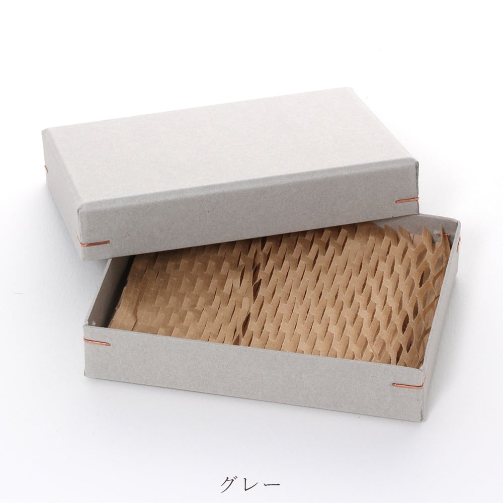 クリックポスト発送】ギフトボックス M 角留め箱 緩衝材付 103×76×22mm
