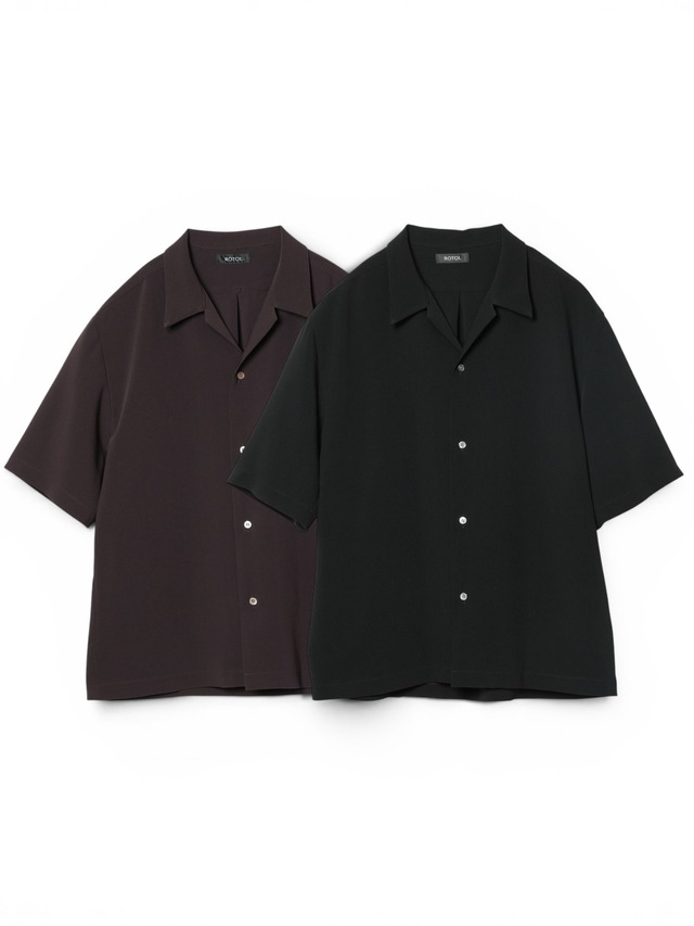 ROTOL  -Fluid Open Collar Shirt- / R26SSEM15 / ロトル フルイド オープンカラーシャツ