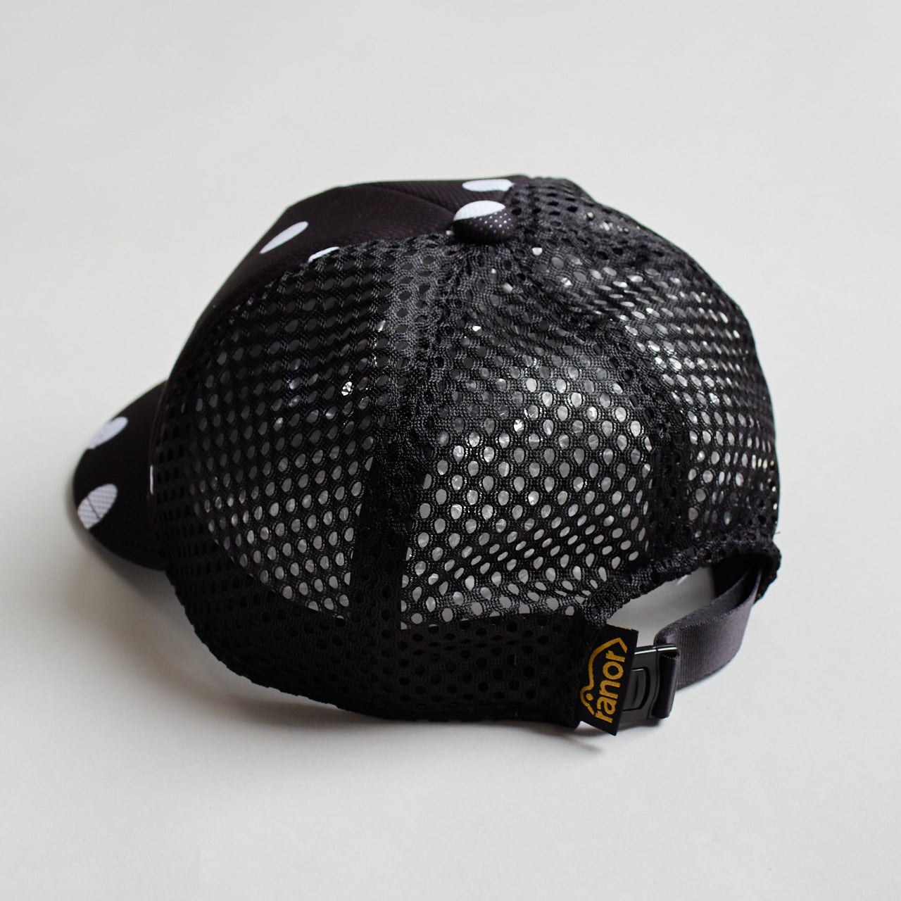 ranor（ラナー）PATTERN MESH CAP - DOT WHITE ドットメッシュキャップ