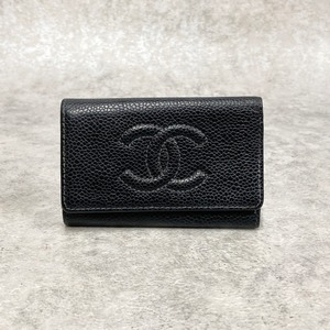 CHANEL シャネル キャビアスキン キーケース 6810-202205