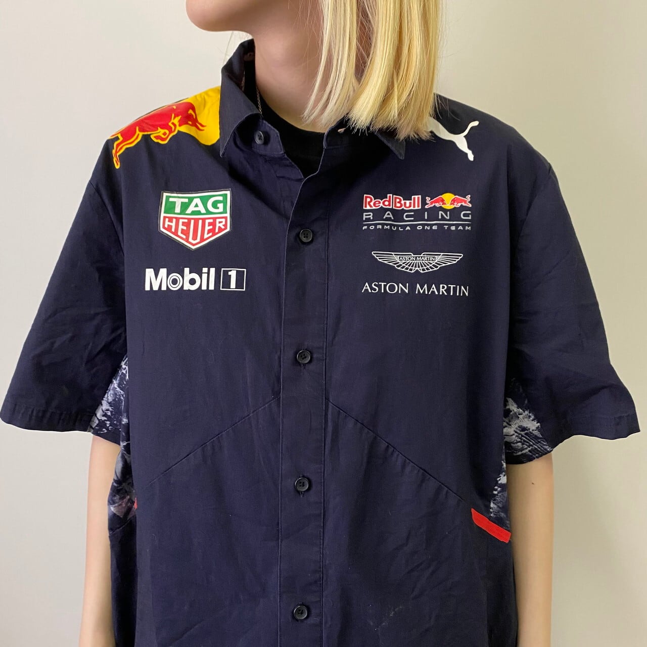PUMA ポロシャツ ASTON MARTIN Red Bull レーシング-