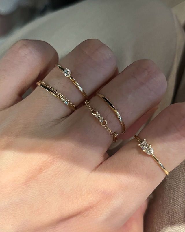 5-piece stackable ring set