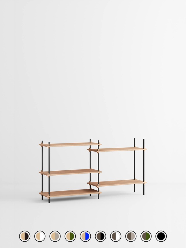 MOEBE Shelving System セット S.85.2.A（11カラー）