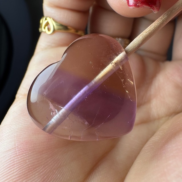 no.H6 アメトリン 約23.2x20.8x7.8mm