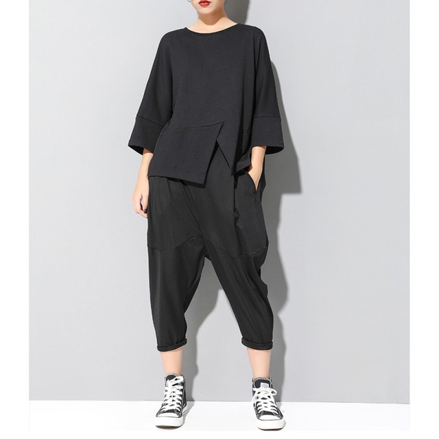 3/4 sleeve tops C0344