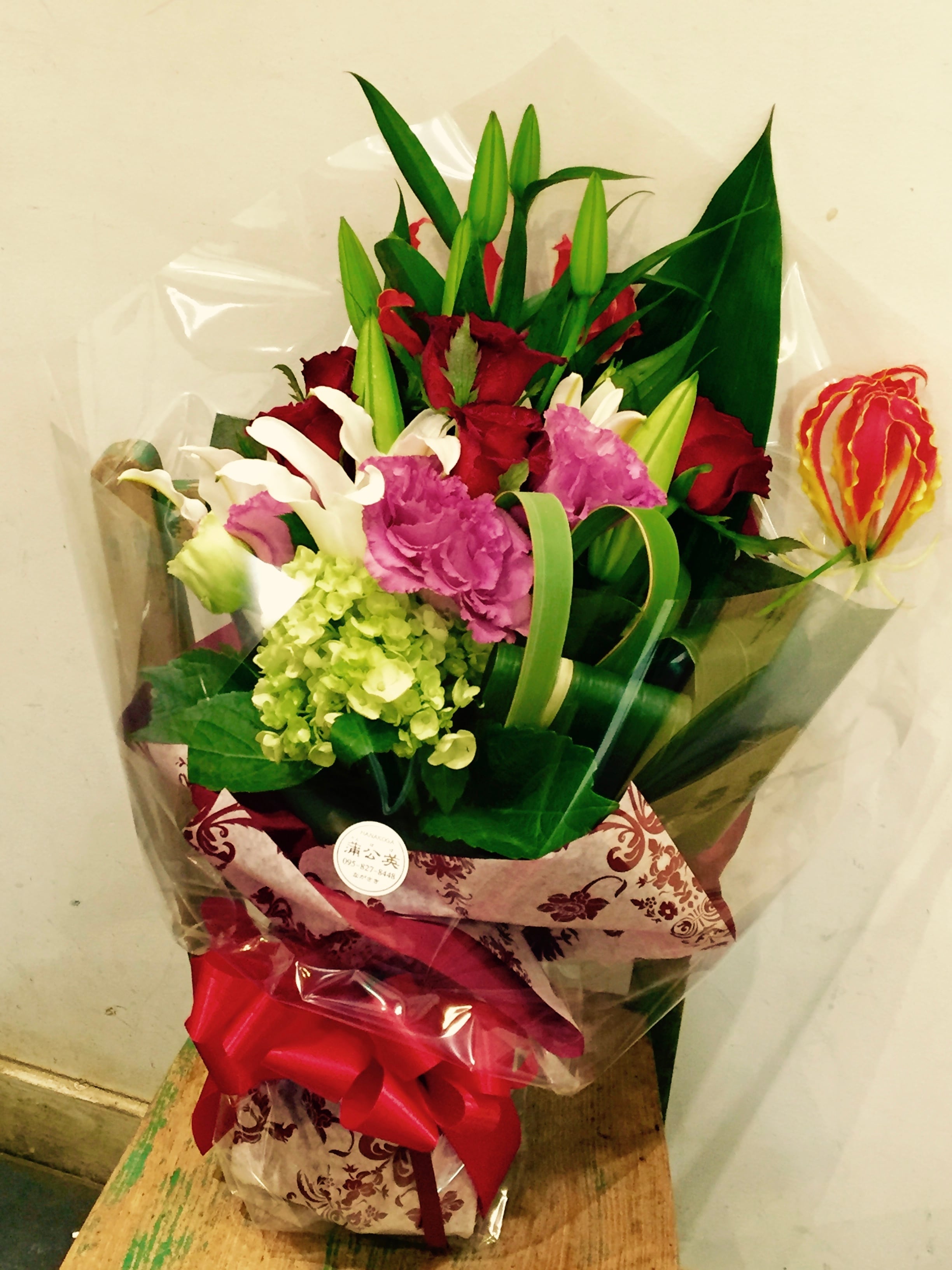 7000円の花束 お祝い お供え 長崎市のお花屋さん Tanpopo蒲公英