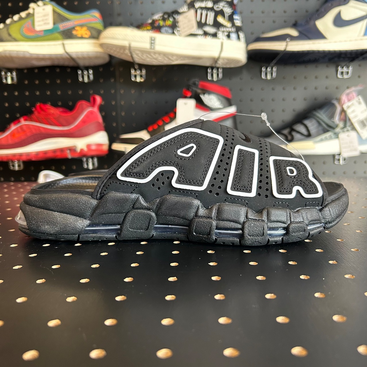 Nike Air More Uptempo Slide "Black" US8/26cm
