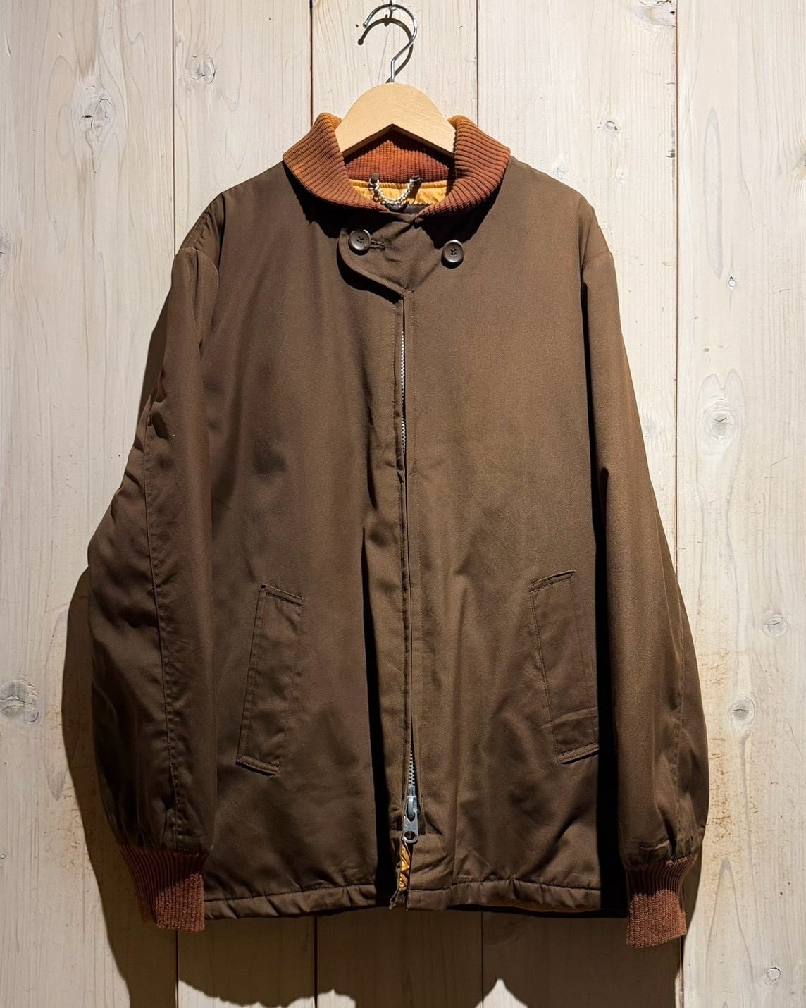a.k.a.C.a.k.a vintage】60's Knit Rib Switching Vintage Loose