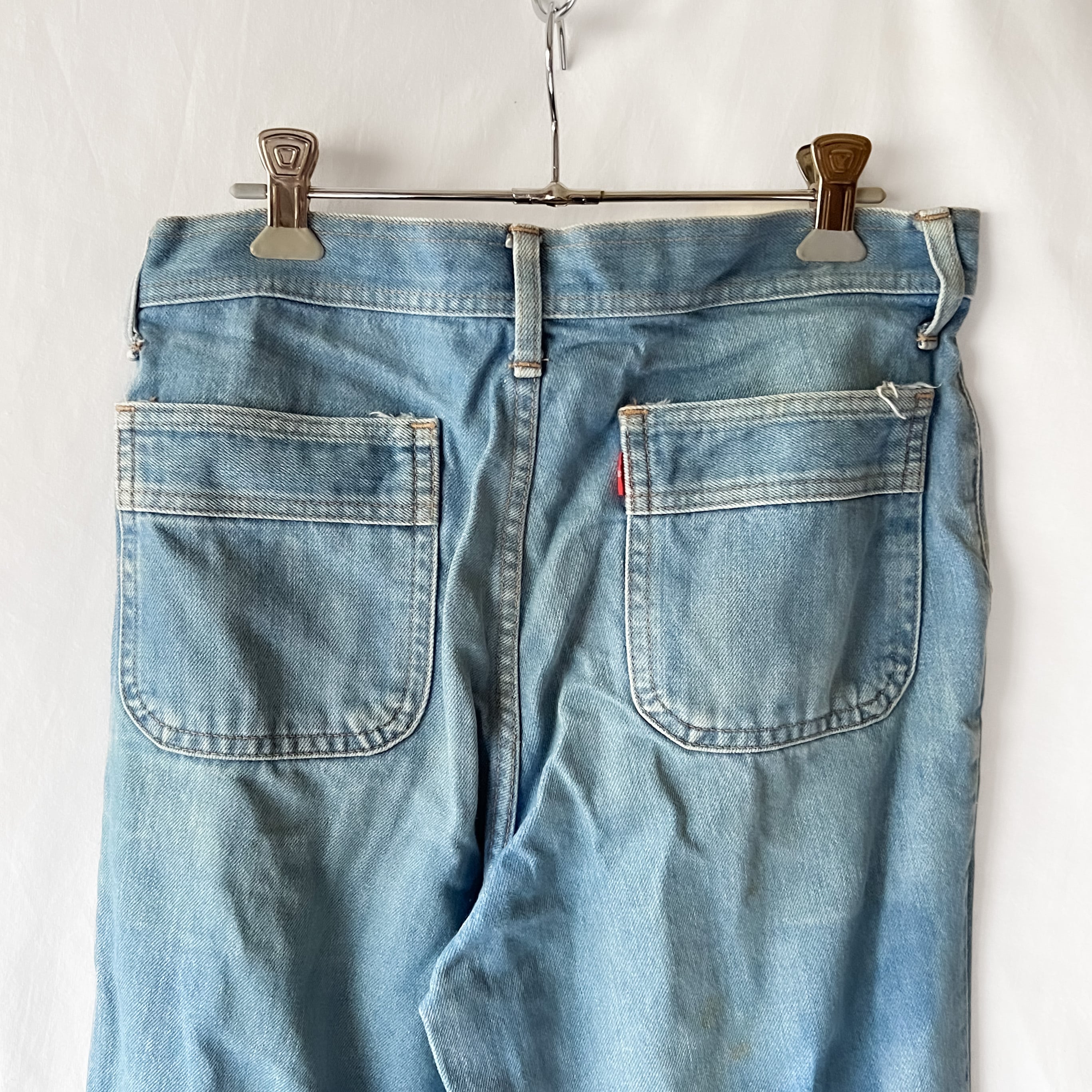 70s “Big john” flared denim pants 70年代 ビッグジョン フレアデニム