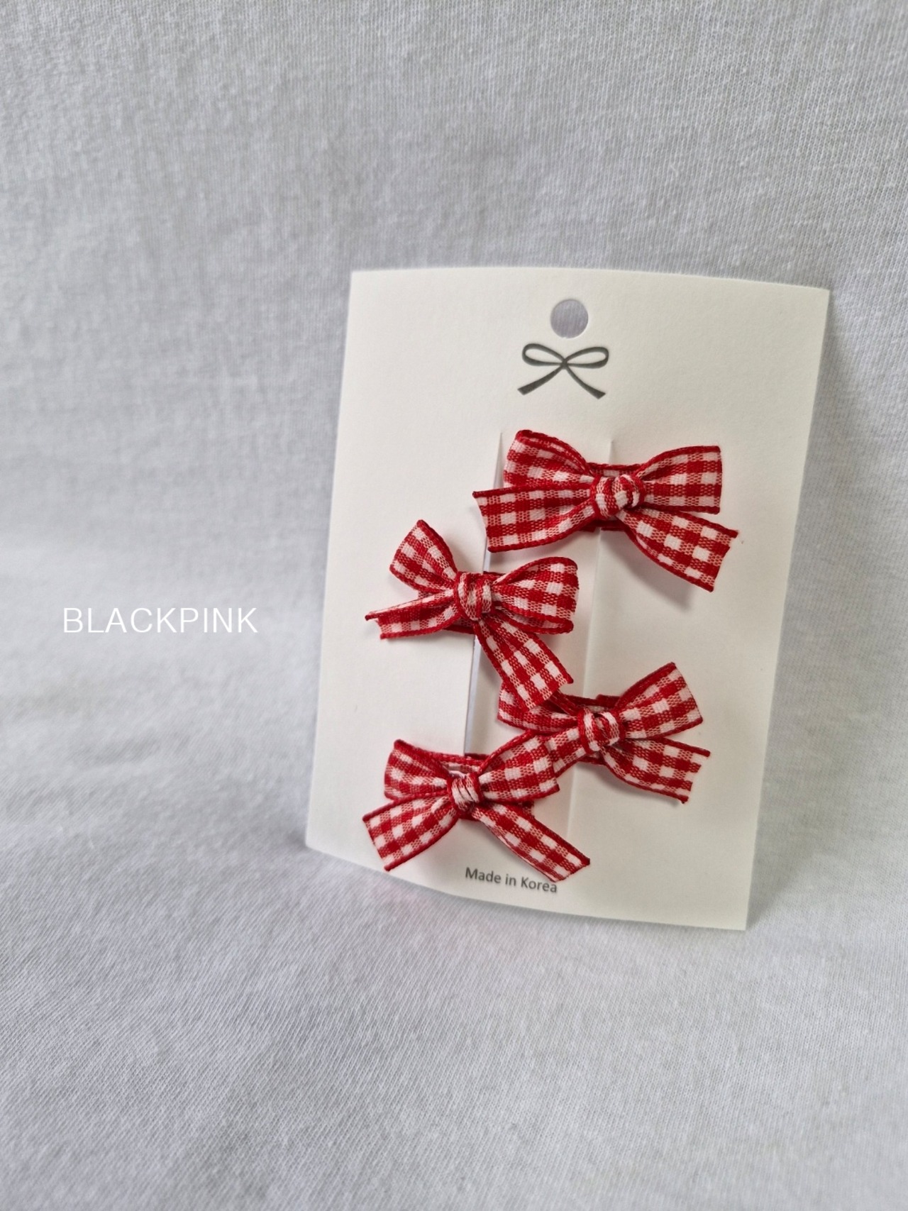 [BLACKPINK] Accessory) Mini Ribbon Set-up (FREE) / [블랙핑크] 악세)미니리본세트 (FREE)