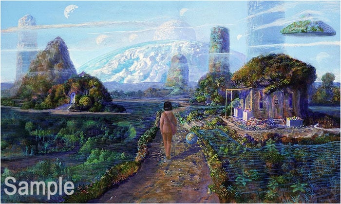 井上直久『水惑星の旅』版画 | ART SPACE