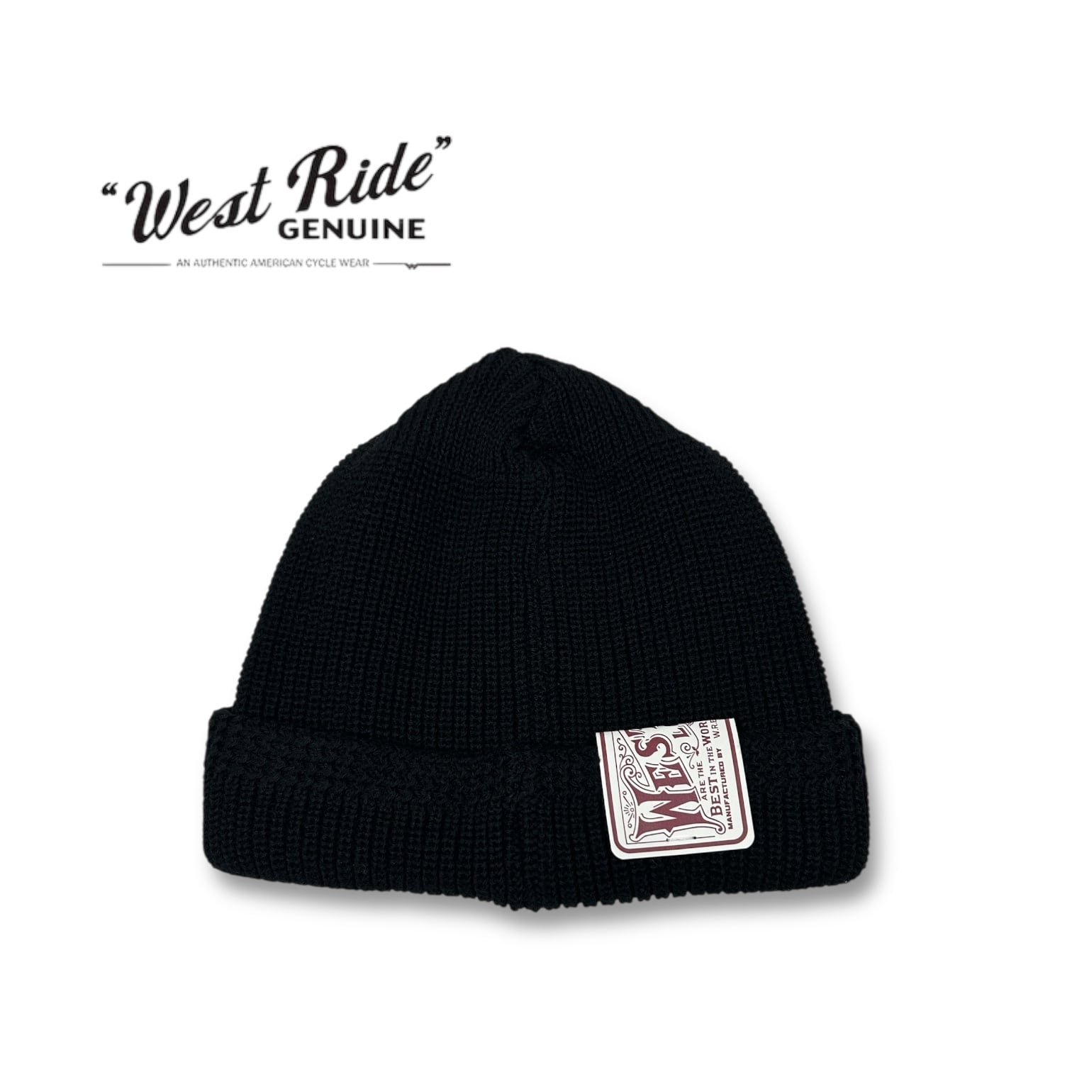 ニットキャップ 帽子 ブラック ブラウン WESTRIDE ウエストライド NEW