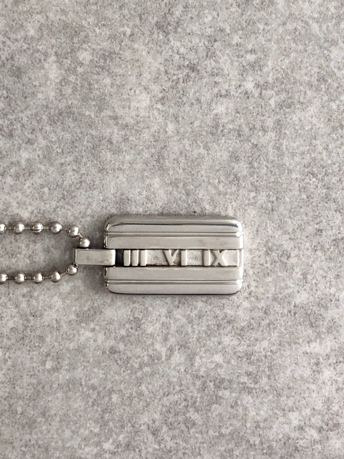 Tiffany & Co. ティファニー ネックレス シルバー アトラス 925